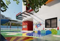 Phương Án Thiết Kế Sân Mầm Non Garden Hill 2024