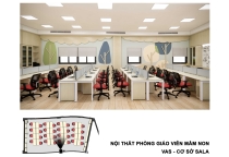 Phương Án Thiết Kế VAS Sala Campus - Phòng Giáo Viên Mầm Non