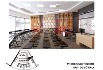Phương Án Thiết Kế VAS Sala Campus - Phòng Nhạc Tiểu Học