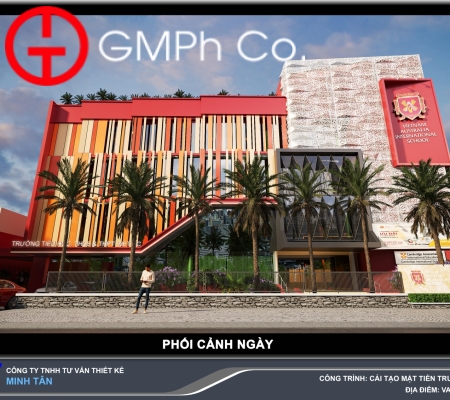 Phương Án Thiết Kế Mặt Tiền BTH 2024