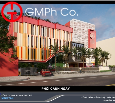 Phương Án Thiết Kế Mặt Tiền BTH 2024