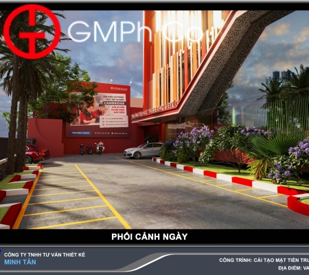 Phương Án Thiết Kế Mặt Tiền BTH 2024