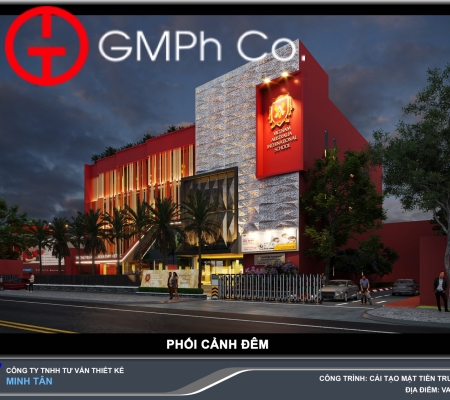 Phương Án Thiết Kế Mặt Tiền BTH 2024