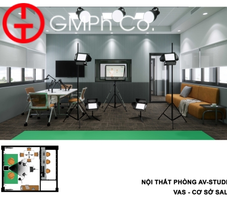 Phương Án Thiết Kế VAS Sala Campus - Phòng AV