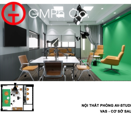 Phương Án Thiết Kế VAS Sala Campus - Phòng AV