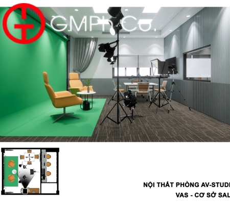 Phương Án Thiết Kế VAS Sala Campus - Phòng AV