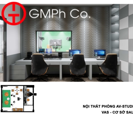 Phương Án Thiết Kế VAS Sala Campus - Phòng AV