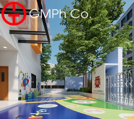 Phương Án Thiết Kế Sân Mầm Non Garden Hill 2024