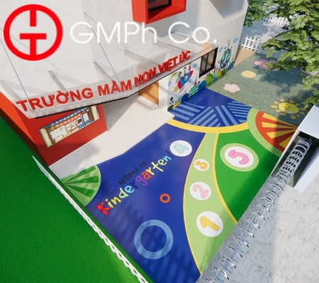 Phương Án Thiết Kế Sân Mầm Non Garden Hill 2024