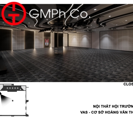 Phương Án Thiết Kế Hội Trường VAS HVT  04 - 2025