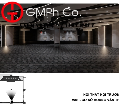 Phương Án Thiết Kế Hội Trường VAS HVT  04 - 2025