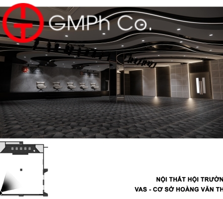 Phương Án Thiết Kế Hội Trường VAS HVT  04 - 2025