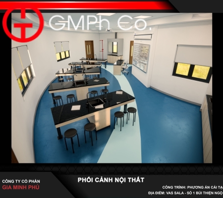 Phương Án Thiết Kế Phòng Lab Sala - 2024
